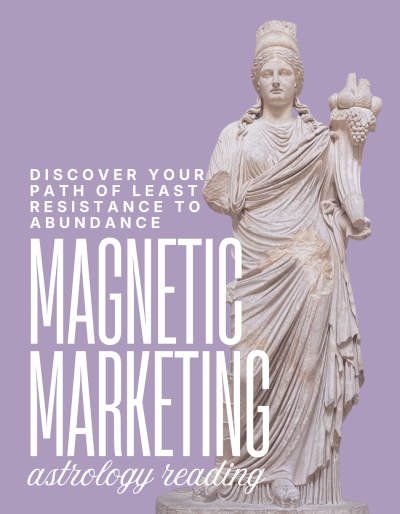 'Magnetic Marketing' Astrology Reading