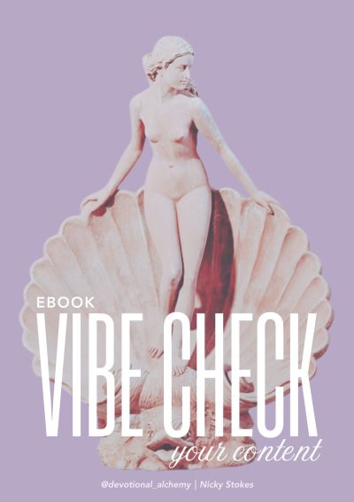 Magnetic Marketing, Vibe Check Your Content ebook