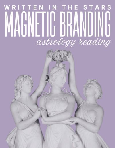 'Written in the Stars' Magnetic Branding Astrology Reading